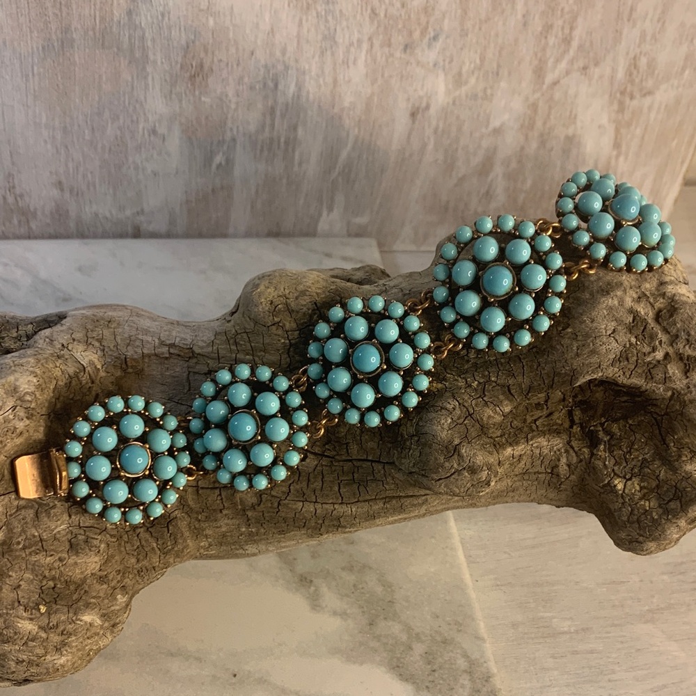 Ben Anum Panel Bracelet Turquoise
